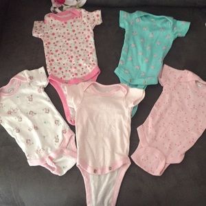 Five onsies